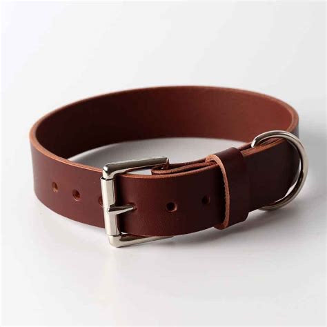 Handcrafted Leather Dog Collar